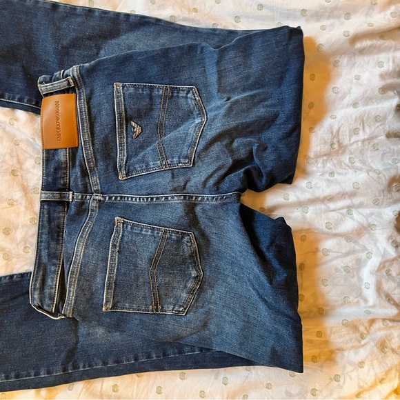 Emporio Armani Dark Blue Skinny Jeans - Picture 2 of 5